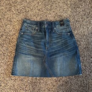 Abercrombie & Fitch Denim Blue Women's Skirt